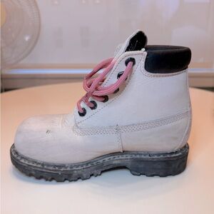 Moxy Trades Betsy Xtreme work boots, shock resistant, composite toe, size 5